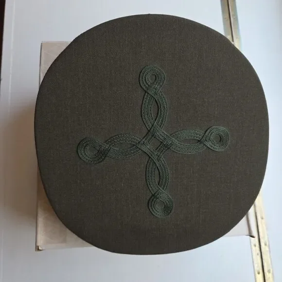 VTG USMC Marine Corps Officer Service Green Cover Lancaster Marine Shop  7 1/8 - Picture 6 of 10